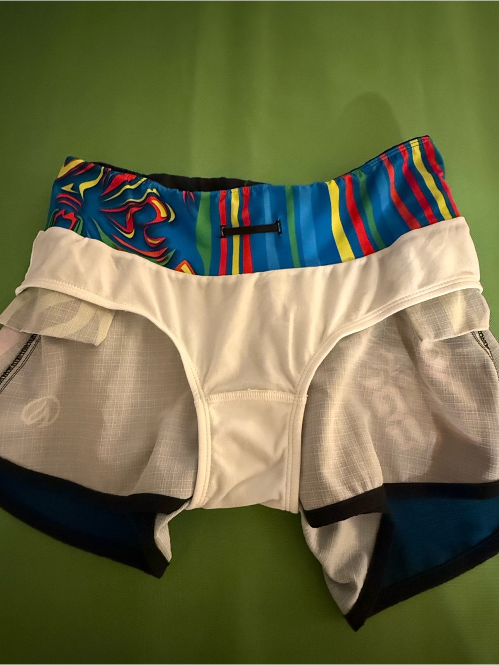 INB 8 Shorts “Run or Die” series 2 pocket running shorts. Good condition - Picture 8 of 12